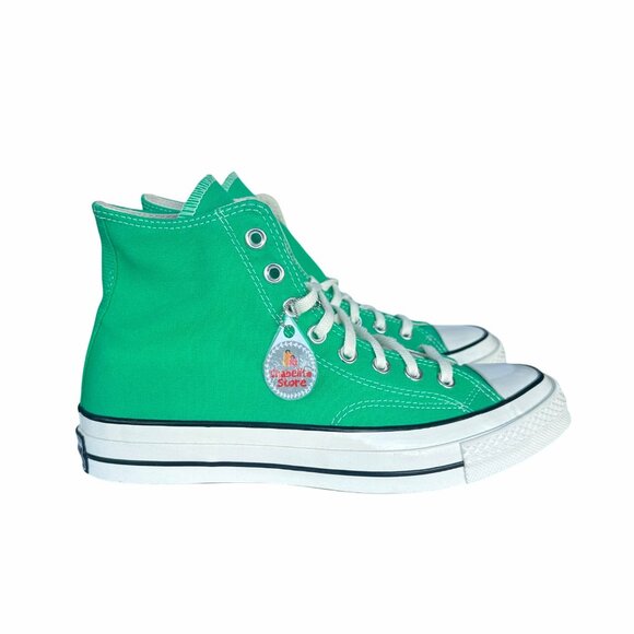 ✨Converse Chuck 70 High Canvas Size 10 Women's shoes Sneakers Green A08613F✨ - Picture 3 of 12